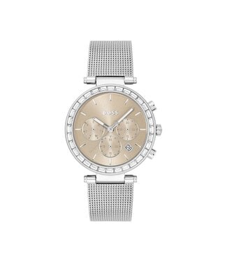 Hugo Boss  Andra 1502693 Quarz Multifunction Silber/Champagner Damenuhr