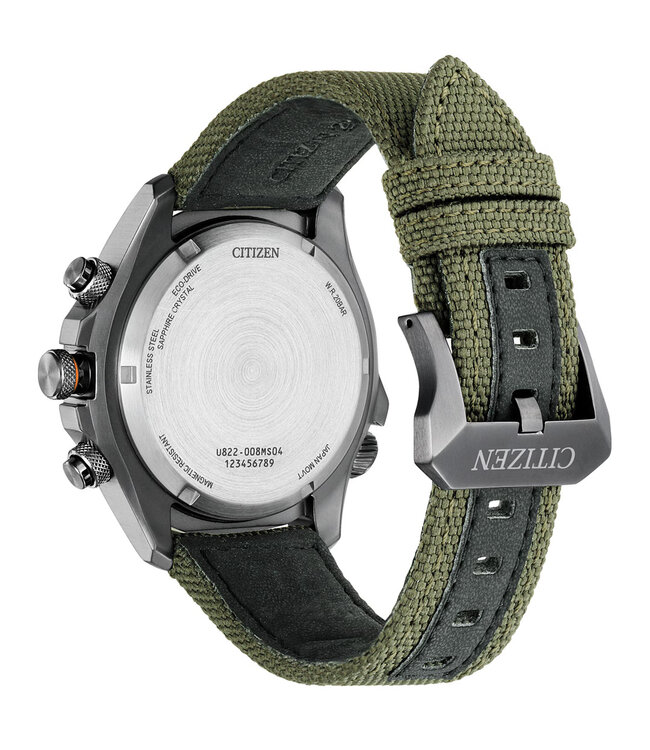Citizen  Promaster Land JV1005-02W Eco-Drive Grün Herrenuhr