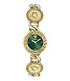 Versace  La Greca Stud Icon VE0Q00125 Quarz Bicolor/Grün Damenuhr