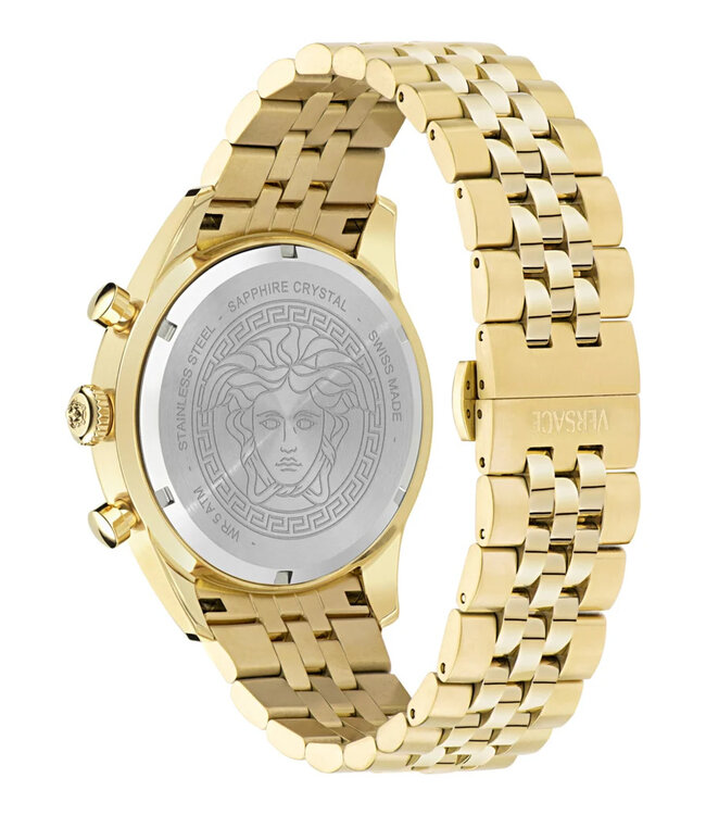 Versace  Chrono Master VE8R00624 Chronograph Gold/Schwarz Herrenuhr