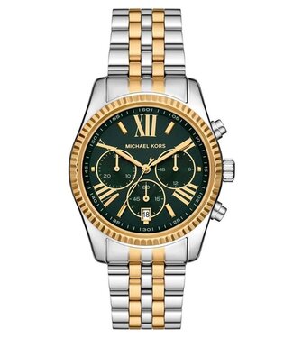 Michael Kors  Lexington MK4984 Quarz Bicolor/Grün Damenuhr