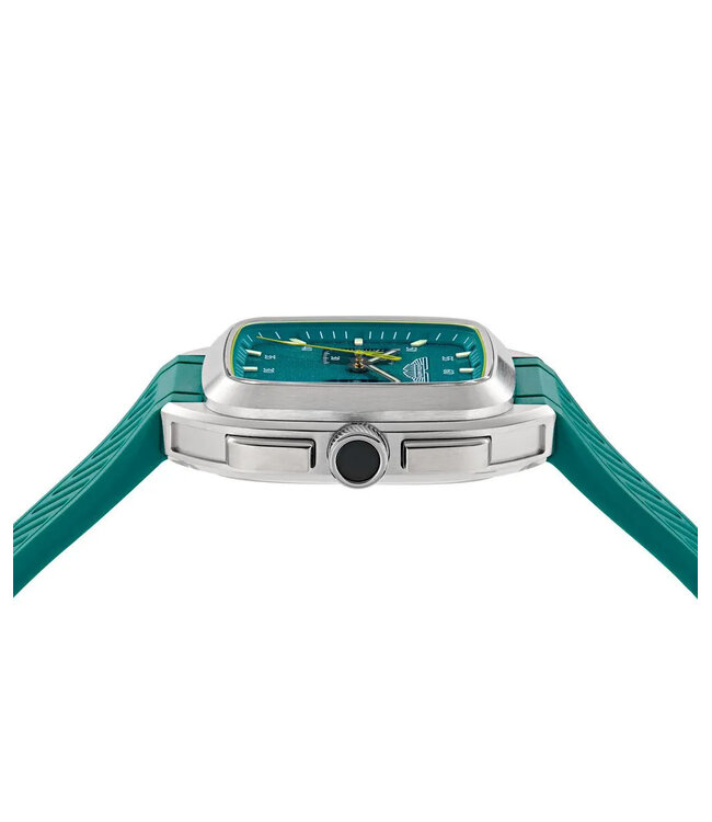 Aston Martin® AML Icon Ult MTIU1S603 Chronograph Silber/Grün Herrenuhr