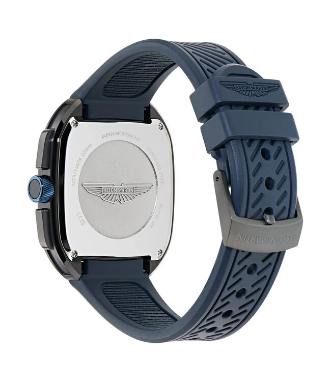 Aston Martin®  AML Icon Ult MTIU1S604 Chronograph Grau/Blau Herrenuhr