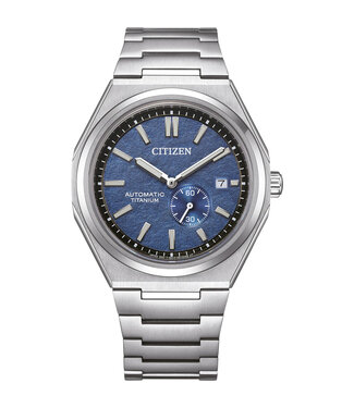 Citizen  Zenshin NJ0180-80L Automatik Super Titanium Blau Herrenuhr
