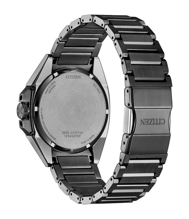 Citizen   Series 8 NA1015-81Z Automatik Schwarz/Blau Perlmutt Herrenuhr