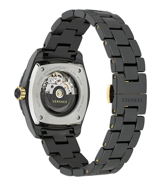 Versace   DV One 20th Anniversary VE6B00725 Automatik Schwarz Herrenuhr