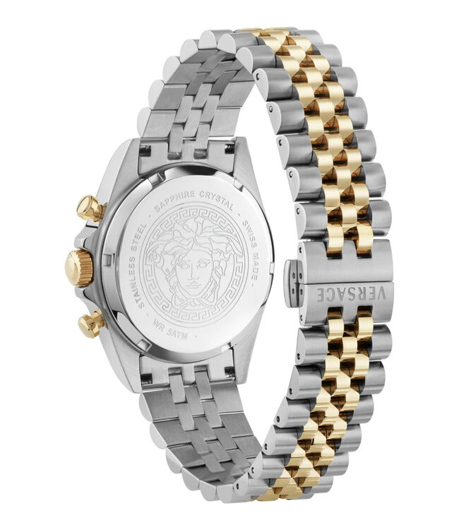Versace   Anteo Chrono VEKYA0526 Chronograph Bicolor/Grün Herrenuhr