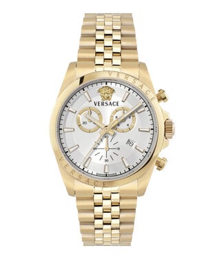 Versace  Anteo Chrono VEKYA0626 Chronograph Gold/Weiss Herrenuhr