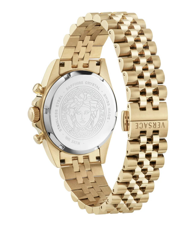 Versace  Anteo Chrono VEKYA0626 Chronograph Gold/Weiss Herrenuhr