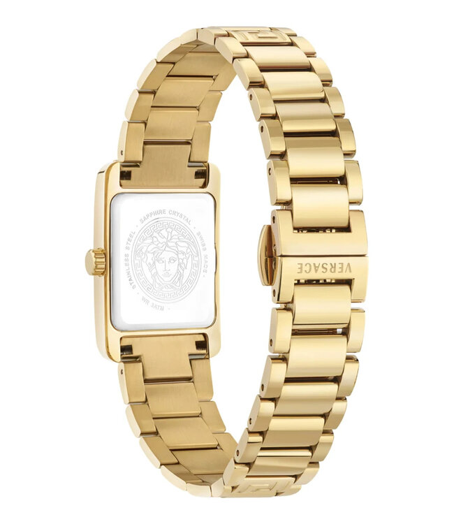 Versace   New Tank VEKSA0726 Quarz Gold/Schwarz Damenuhr