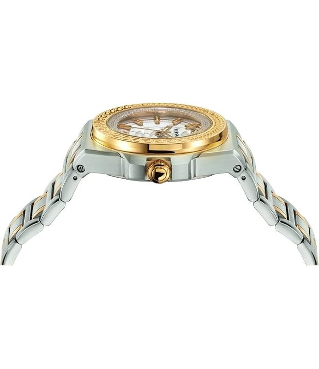Versace  Chain Reaction VEHD00420 Quarz Gold/Silber Damenuhr