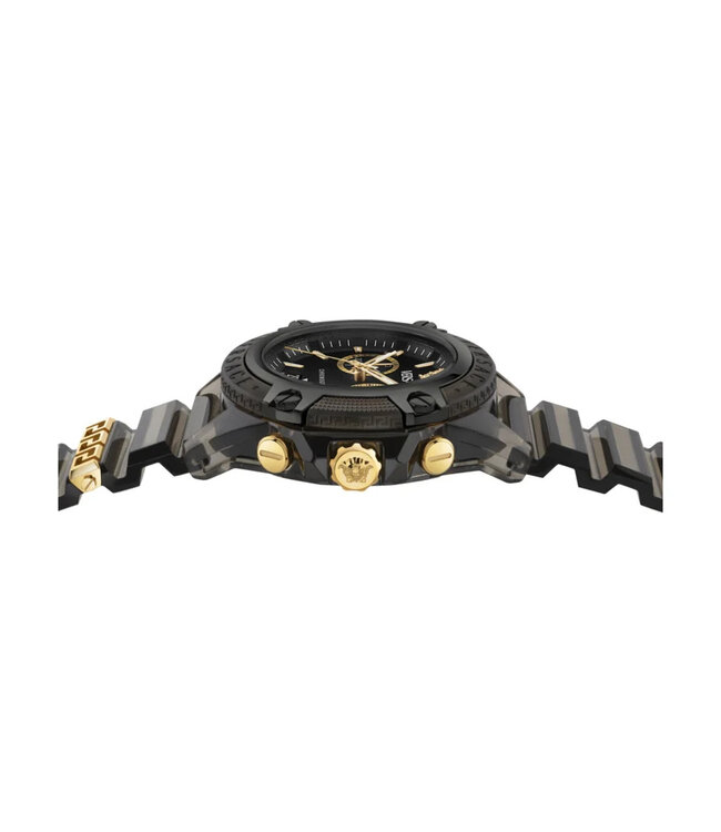 Versace  Icon Active VE8P01125 Chronograph Schwarz Herrenuhr