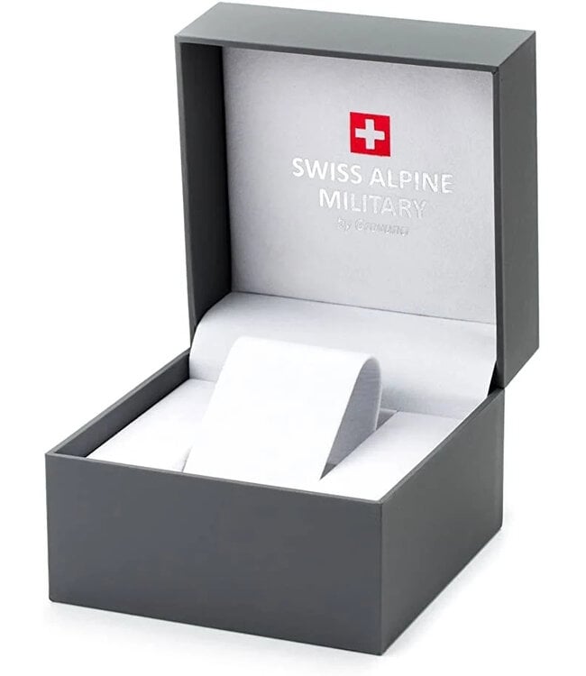 Swiss Alpine Military   Starfighter 7043.9145 Chronograph Silber/Blau Herrenuhr