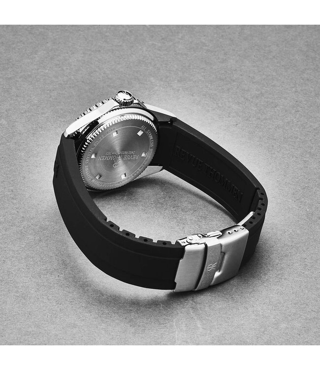 Revue Thommen Diver 17571.2837 Automatik Schwarz Herrenuhr