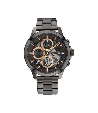 Tommy Hilfiger  Henry 1710479 Multifunktion Grau Herrenuhr