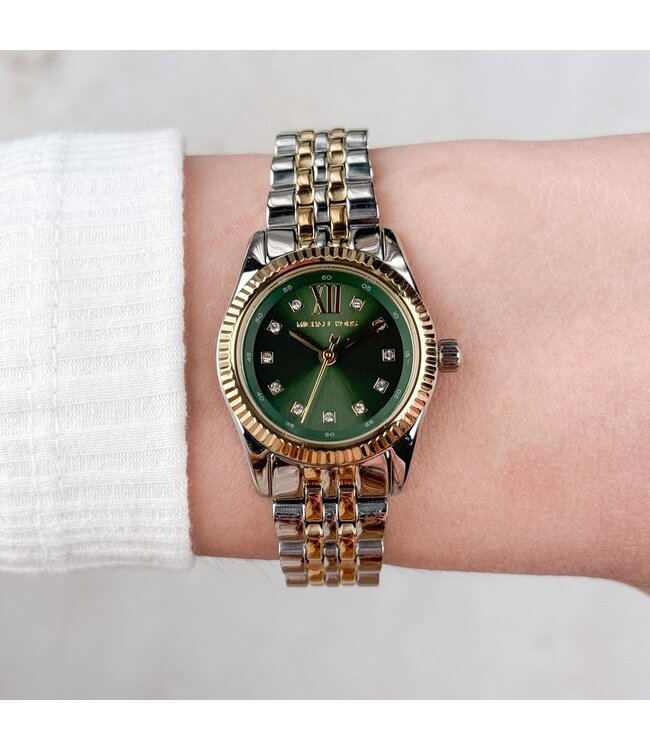 Michael Kors   Lexington MK4986 26mm Grün Bicolor Damenuhr