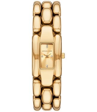 Michael Kors  Mini Hally Pavé MK4921 21mm Gold Damenuhr