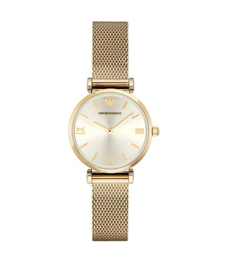 Emporio Armani  Retro AR1957 Damenuhr Silber Edelstahl