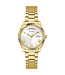 Guess  Luna GW0308L2 36mm Gold Weiss Damenuhr