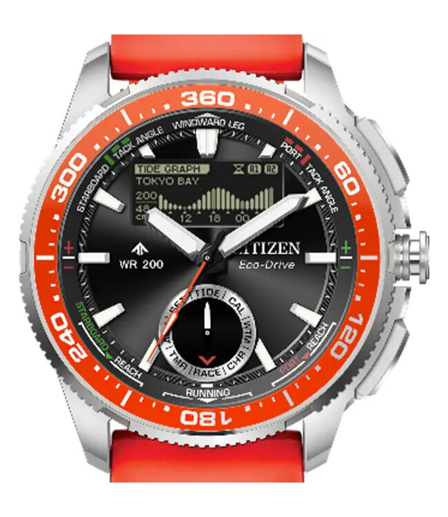 Citizen  Promaster Wave Tracker JV3000-13E Regattauhr Herren