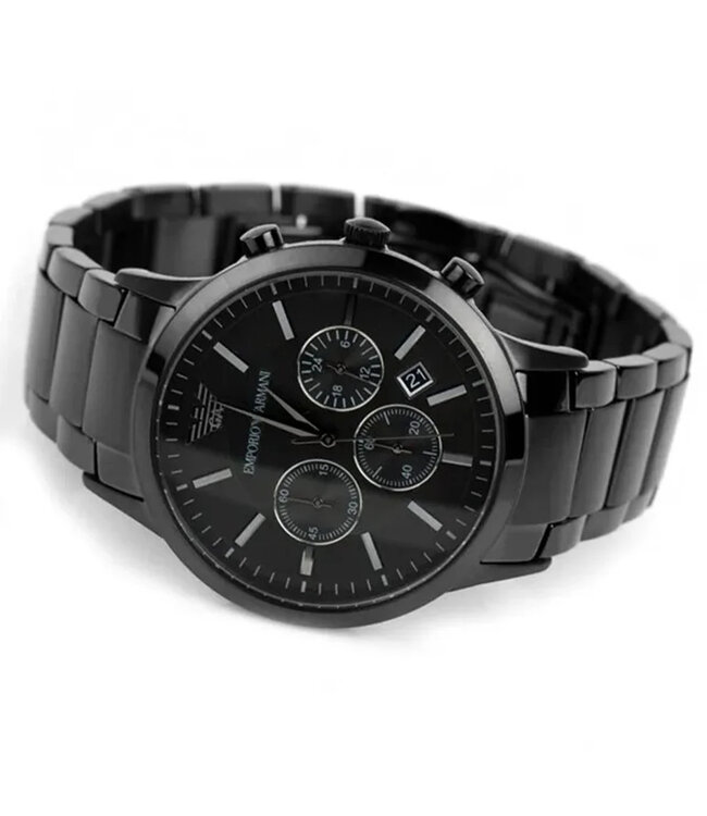 Emporio Armani  Classic AR2453 Chronograph Schwarz Herrenuhr