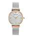 Emporio Armani  Retro AR2068 Perlmutt Milanaise Damenuhr