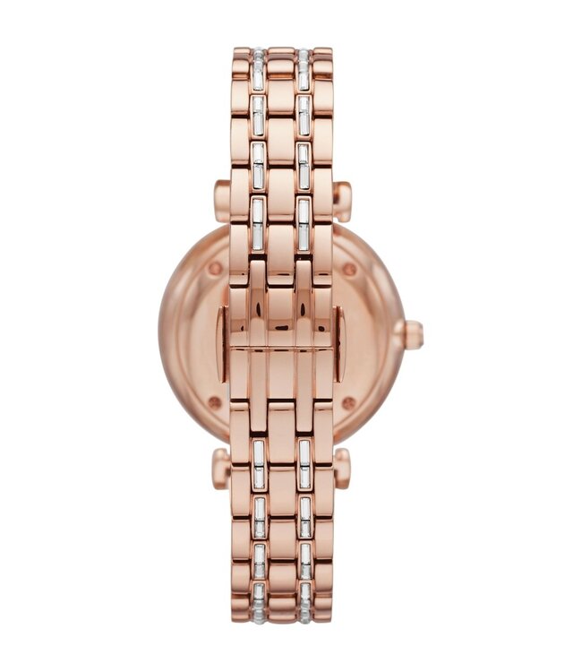 Emporio Armani  Gianni T-Bar AR11294 Roségold Damenuhr
