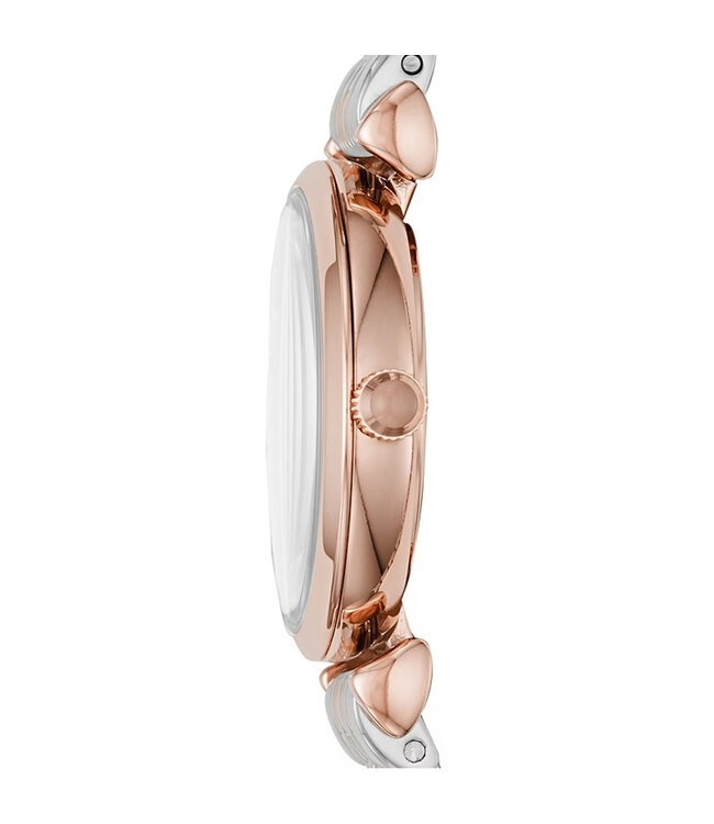 Emporio Armani  Gianni T-Bar AR11223 Rosa Bicolor Damenuhr