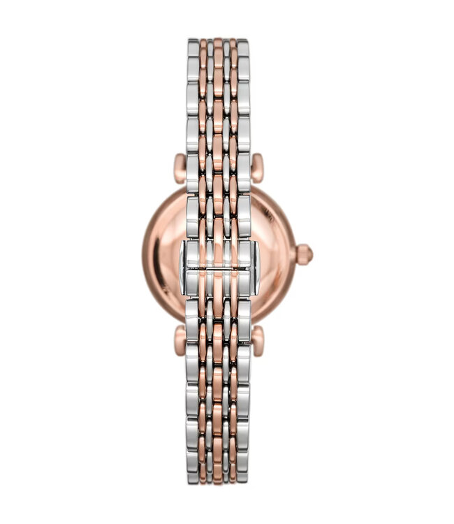 Emporio Armani  Gianni T-Bar AR11223 Rosa Bicolor Damenuhr