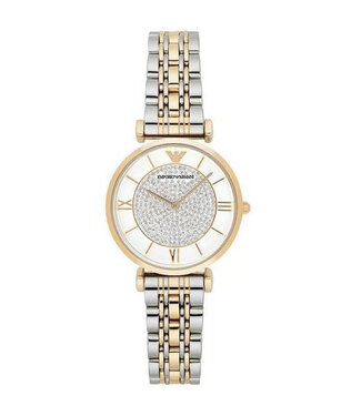 Emporio Armani  Gianni T-Bar AR8031 Bicolor Damenuhr