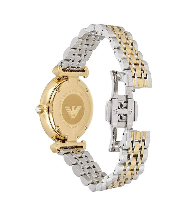 Emporio Armani   Gianni T-Bar AR8031 Bicolor Damenuhr