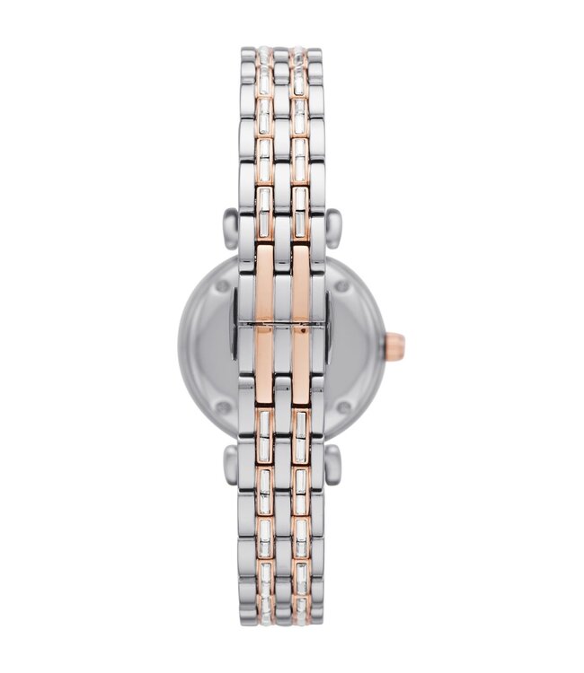 Emporio Armani   Gianni T-Bar AR11290 Perlmutt Bicolor Damenuhr