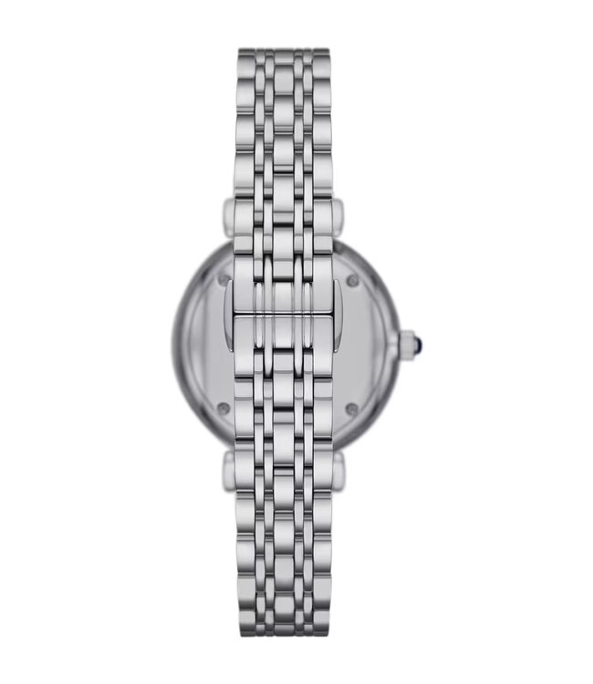 Emporio Armani  Gianni T-Bar AR11627 Blau Silber Damenuhr