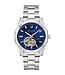 Bulova Surveyor 96A350 Automatik Open Heart Blau Herrenuhr