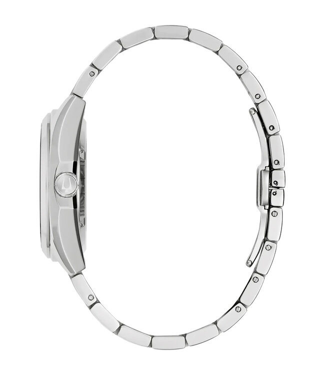 Bulova Surveyor 96A349 Automatik Open Heart Grün Herrenuhr