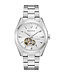 Bulova Surveyor 96A345 Automatik Open Heart Weiss Herrenuhr