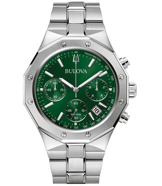 Bulova Bulova Classic 96B409 Precisionist Chronograph Grün Herrenuhr