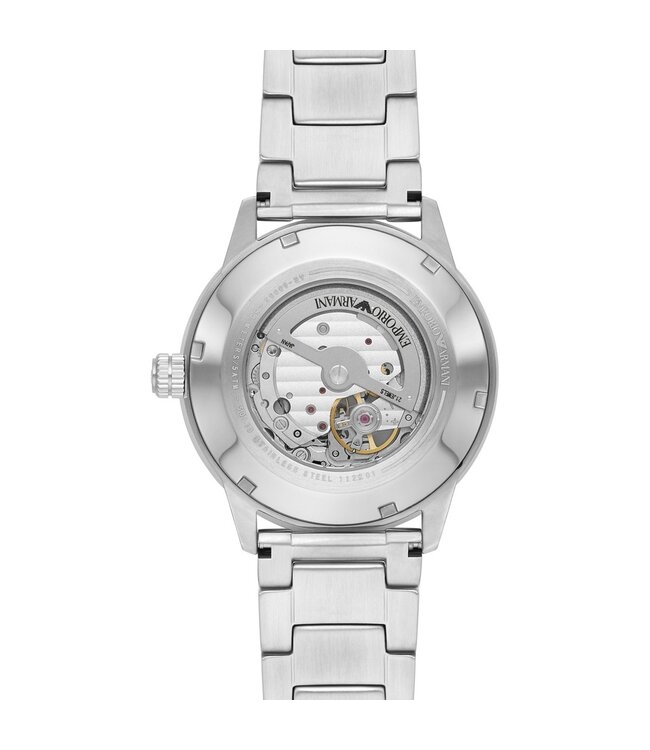 Emporio Armani  Mario AR60053 Automatik Open Heart Grün Herrenuhr