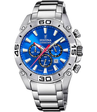 Festina F20543/2 Herrenuhr chrono Chronograph 45 mm