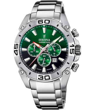 Festina F20543/3 Herrenuhr Chrono Chronograph 45 mm