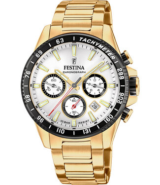 Festina F20634/1 Herrenuhr Timeless Chronograph 45 mm