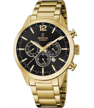 Festina F20633/3 Herrenuhr Timeless Chronograph 43 mm