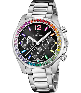 Festina F20606/3 Damenuhr Chronograph 38 mm