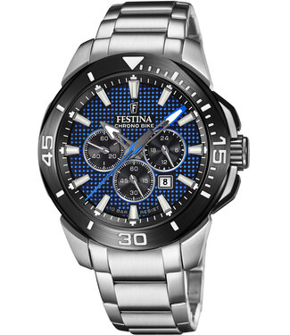 Festina F20641/2 Herrenuhr Chrono Chronograph 47 mm