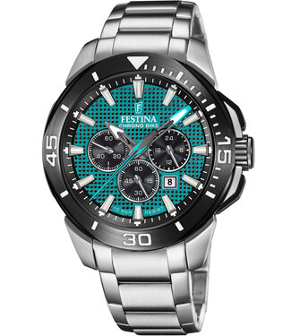 Festina F20641/3 Herrenuhr Chrono Chronograph 47 mm
