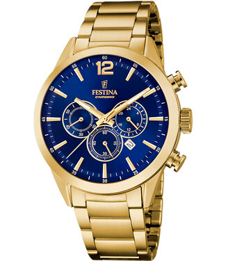 Festina F20633/2 Herrenuhr Timeless Chronograph 44 mm
