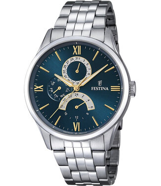 Festina F16822/A Herrenuhr Retro 43 mm