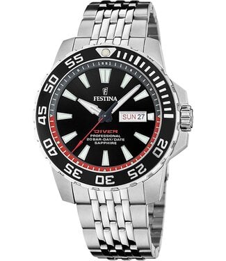 Festina F20661/3 Herrenuhr Professional 45 mm