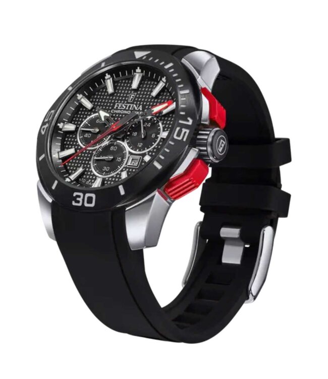 Festina F20642/4 Herrenuhr Chrono Chronograph 46 mm