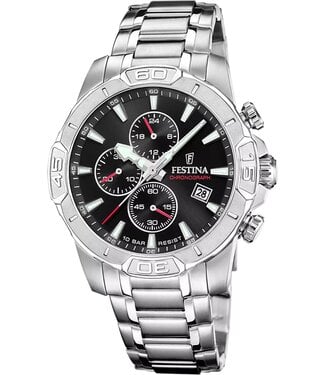Festina F20704/3 Herrenuhr Timeless Chronograph 45 mm